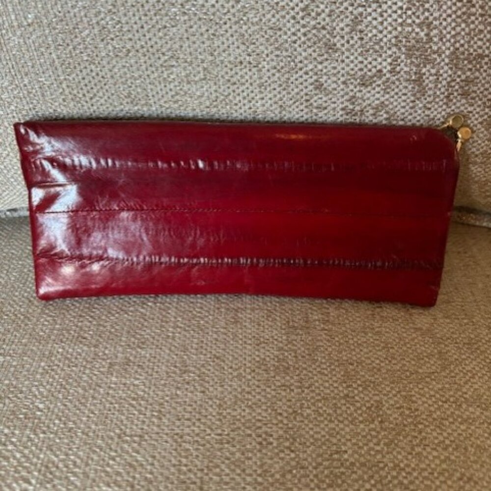 Red glasses case/coin purse